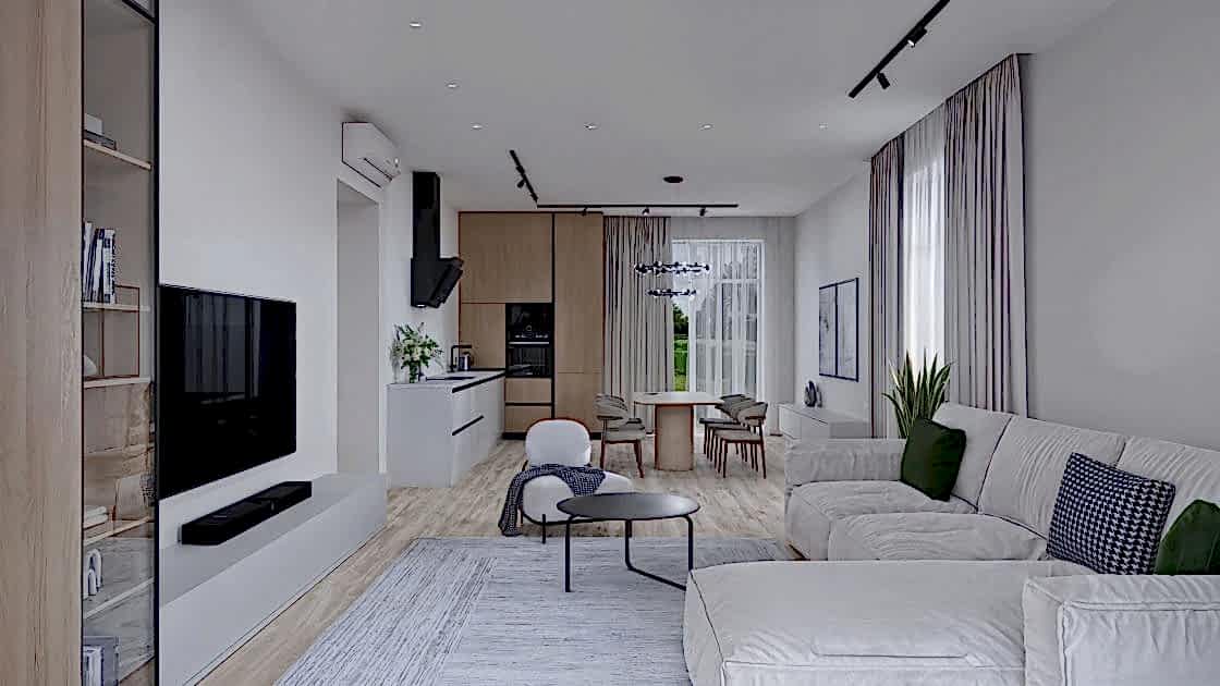 Кухня гостиная 2